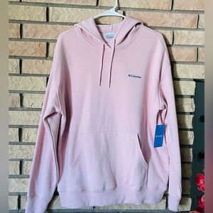 Columbia  Unisex Hoddie  Men’s Size M - Women’s Size L Dust Pink NWT